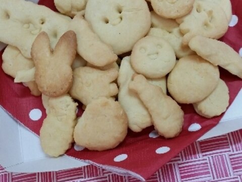 サクサク❤子供と作る型抜きクッキー♪